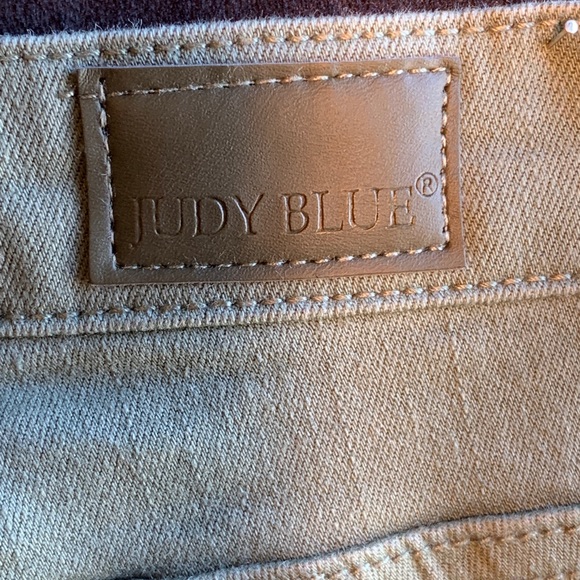 Judy Blue Olive Green Skinny Fit Denim Jeans Size 5/27 - Picture 2 of 6